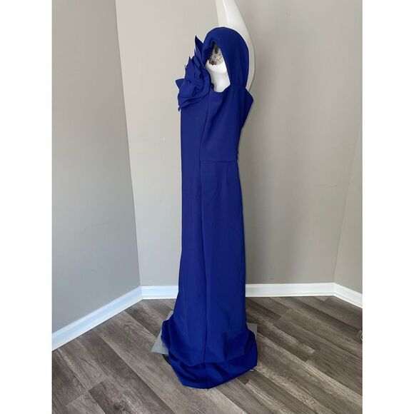 Chiara Boni La Petite Robe Nicolasa One-Shoulder Gown - Picture 9 of 13